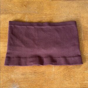 Aerie Red Pencil Crop Top for Casual Wear